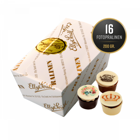 ES_Produktbilder_Fotoptalinen_Poche_200g_16er 16 Fotopralinen im 200 g Poches
