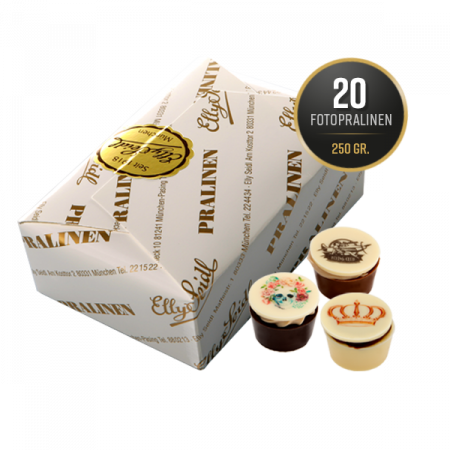 ES_Produktbilder_Fotoptalinen_Poche_250g_20er 20 Fotopralinen im 250 g Poches