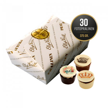 ES_Produktbilder_Fotoptalinen_Poche_375g_30er 30 Fotopralinen im 375 g Poches