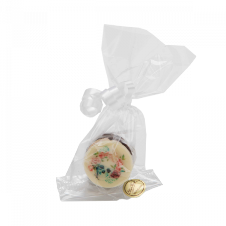 ES_Produkte_Fotopralinen_Tuetchen_1er 1 Fotopraline im Klarsicht-Tütchen