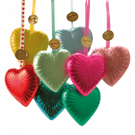 ES_Produkte_Praesente_Schokoherzen Schokoherzen in Stanniol (30g)