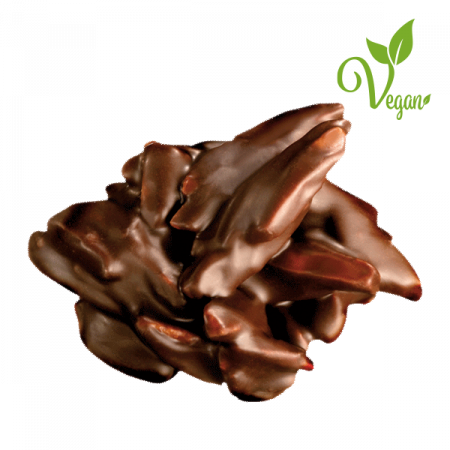 ES_Produkte_Praline_Mandelsplitter_dunkel_Vegan_2023 Mandelsplitter Zartbitter