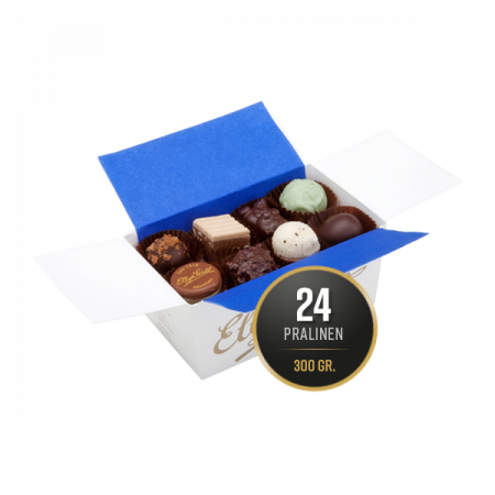 ES_Produkte_Pralinenbox_300g_24er_V2 300g Pralinenmischung gefüllt mit 24 Pralinen