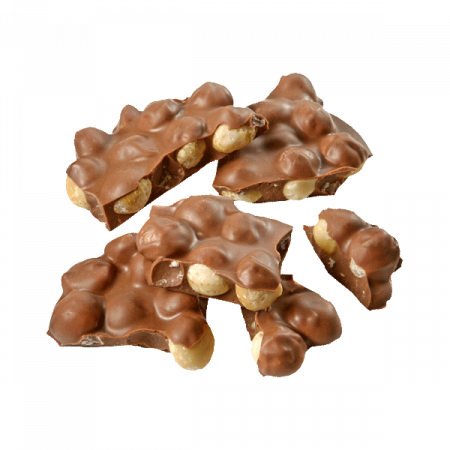 ES_Produkte_Schokoladenbruch_Macadamia_hell Macadamiabruch Vollmilch (200g)