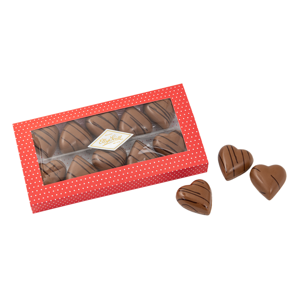 Vollmilch Schokoladenherzen