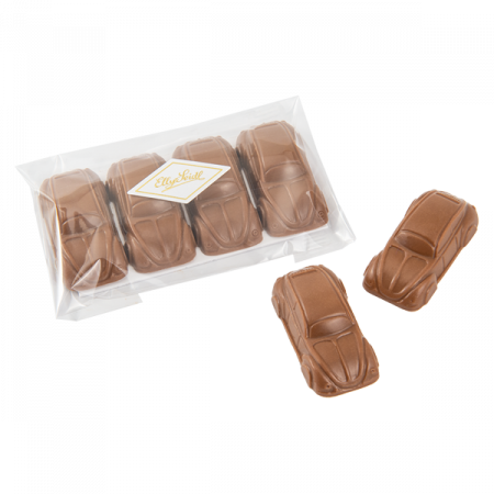 ES_Produkte_Sommer_2023_Schokoautos_Cello_offen Vollmilch Schokoladen Autos