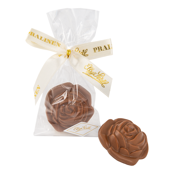 Vollmilch Schokoladen Rose – Bild 3