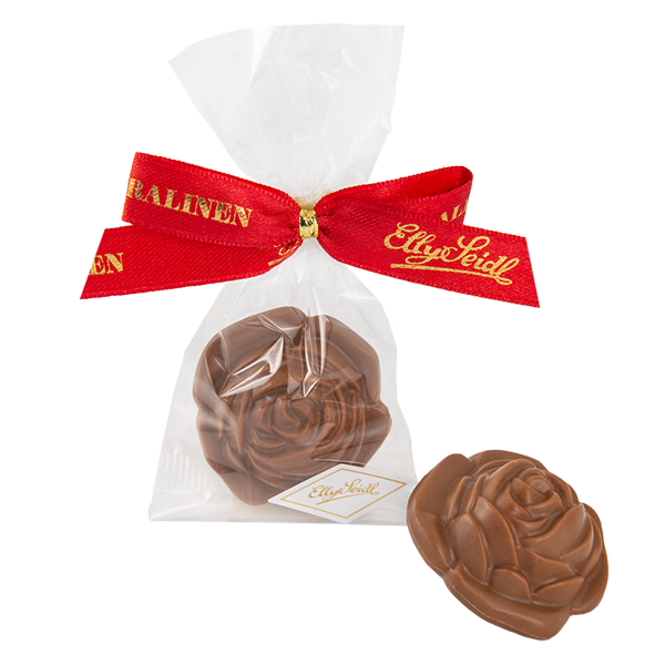 Vollmilch Schokoladen Rose