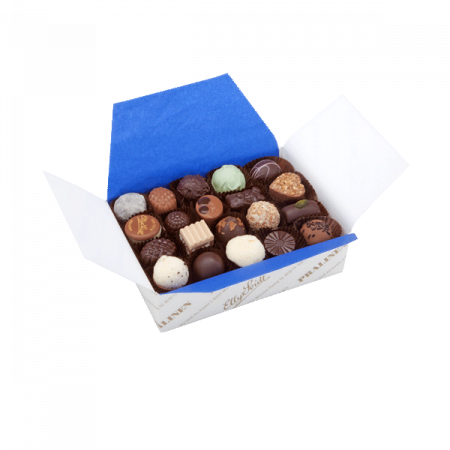 ES_Produkte_Verpackung_500 Föhnlage - Pralinenmischung Vollmilch und weiße Pralinen