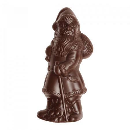 ES_Produkte_Weihnachten_Niko_Relief_ZB (VORBESTELLUNG) Nikolaus im Relief, Zartbitterschokolade
